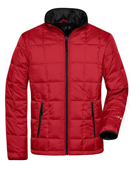 Men´s Padded Light Weight Jacket James&Nicholson JN 1035 - Zimowe