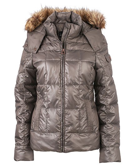 Ladies Padded Winter Jacket James+Nicholson JN1083 - Zimowe