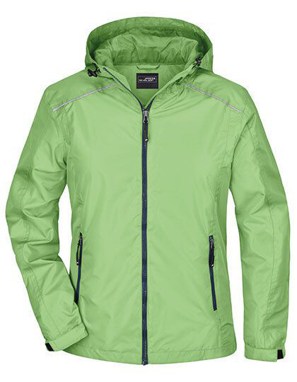 Ladies´ Rain Jacket James&Nicholson JN1117 - Wodoodporne