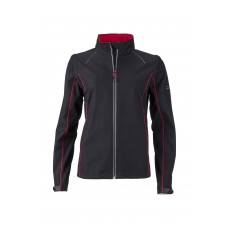 Ladies´ Zip-Off Softshell Jacket James&Nicholson JN1121 - Soft-Shell