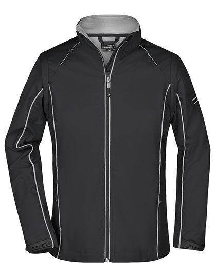 Ladies´ Zip-Off Softshell Jacket James&Nicholson JN1121 - Soft-Shell