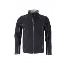 Men´s Zip-Off Softshell Jacket James&Nicholson JN1122 - Soft-Shell