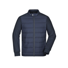 Men´s Hybrid Sweat Jacket James&Nicholson JN1124 - Kurtki