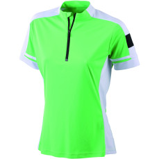 Ladies´ Bike-T Half Zip James&Nicholson JN 451 - Odzież rowerowa