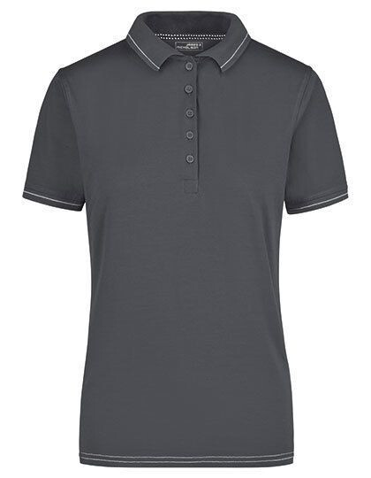 Ladies´ Elastic Polo James&Nicholson JN 568 - Z krótkim rękawem