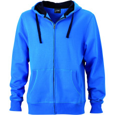 Men´s Hooded Jacket James&Nicholson JN 595 - Tylko męskie