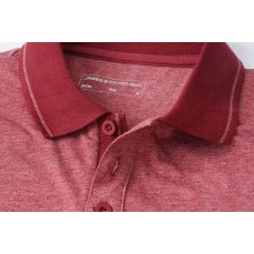 Men´s Heather Polo James&Nicholson JN706 - Z krótkim rękawem