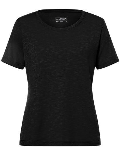 Ladies´ Slub T-Shirt James&Nicholson JN749 - Okrągły dekolt