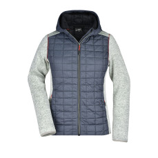 Ladies´ Knitted Hybrid Jacket James&Nicholson JN771 - Kurtki