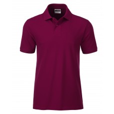 Men´s Basic Polo James&Nicholson 8010 - 100% bawełna