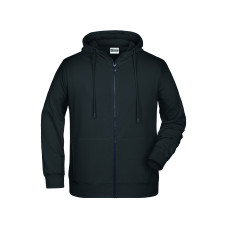 Men´s Zip-Hoody James&Nicholson 8026 - Na zamek / guziki