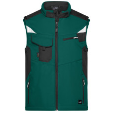 Workwear Softshell Vest -STRONG- James&Nicholson JN845 - Kurtki