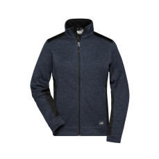 Ladies´ Knitted Workwear Fleece Jacket -STRONG- James&Nicholson JN861 - Kurtki