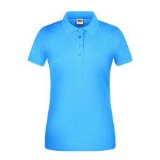 Ladies´ Bio Workwear Polo James&Nicholson JN873 - Z krótkim rękawem