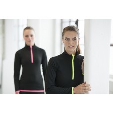 Women´s Cool 1/2 Zip Sweat Just Cool JC036 - Bluzy sportowe