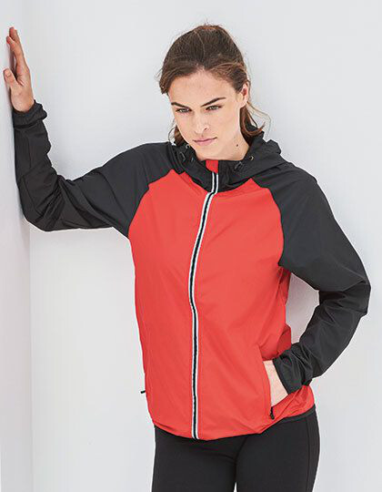 Unisex Cool Contrast Windshield Jacket Just Cool JC062 - Bluzy sportowe