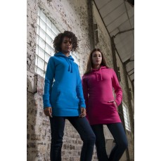 Women´s Longline Hoodie Just Hoods JH005 - Tylko damskie