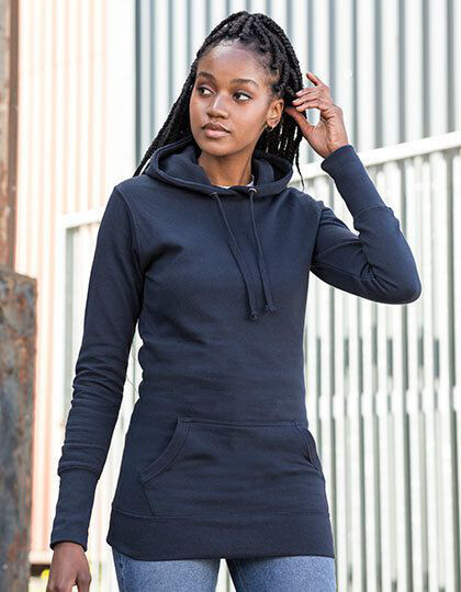 Women´s Longline Hoodie Just Hoods JH005 - Tylko damskie