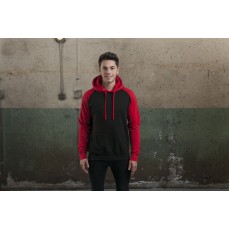 Baseball Hoodie Just Hoods JH009 - Z kapturem