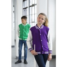 Kids´ Varsity Jacket Just Hoods JH043J - Kurtki