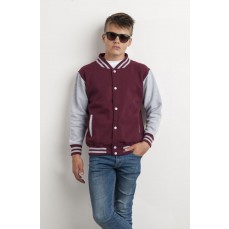 Kids´ Varsity Jacket Just Hoods JH043J - Kurtki