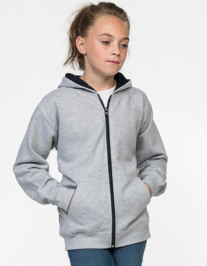 Bluza dziecięca Kids Varsity Zoodie Just Hoods JH053J - Odzież sportowa