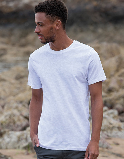 Slub T JT020 Just Ts &amp; Polos JT020 - Okrągły dekolt