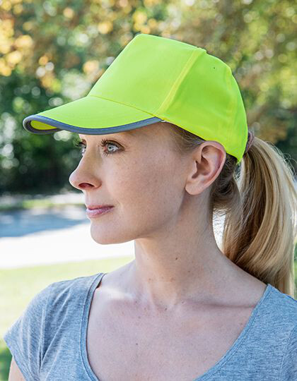 Adult Basic Hi-Vis Cap Montpelier Korntex KXCAP - 5 panelowe