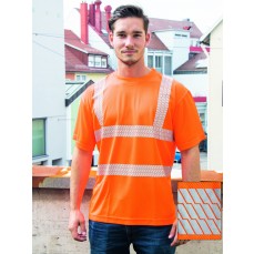 Hi-Vis Broken Reflective Premium T-Shirt Alhambra Korntex KXBRS - Koszulki