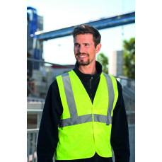 Hi-Vis Safety Vest With 3 Reflective Stripes Bremen Korntex KXDR - Kamizelki