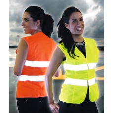 Ladies Fit Hi-Vis Safety Vest Frankfurt Korntex KXF - Kamizelki