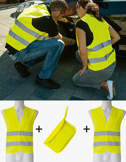 Safety Vest Duo Pack Russelsheim Korntex KXDP - Kamizelki