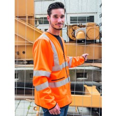 Hi-Vis Lightweight Safety Jacket Andorra Korntex KXLWJ - Bluzy