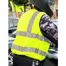 Hi-Vis Biker Safety Vest Schleiz Korntex KXMOTOG - Kamizelki