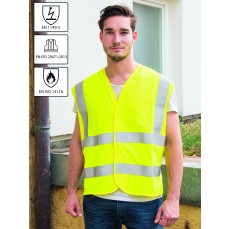 Flame-retardant Antistatic Multinorm Safety Vest Korntex KXFRASV - Kamizelki