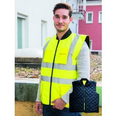 Hi-Vis Reversible Safety Bodywarmer Ural 2-in-1 Korntex KXTABW - Kamizelki