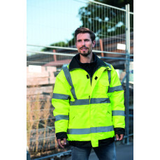 Premium Hi-Vis Rain-Jacket Tampere Korntex KXRJ - Kurtki