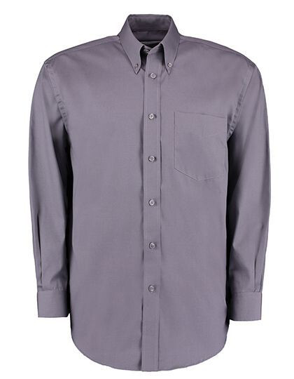Men´s Classic Fit Premium Oxford Shirt Long Sleeve Kustom Kit KK105 - Z długim rękawem