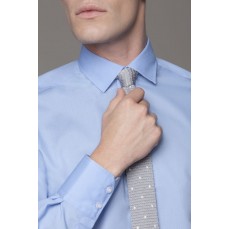 Men´s Tailored Fit Business Poplin Shirt Long Sleeve Kustom Kit KK131 - Koszule biznesowe