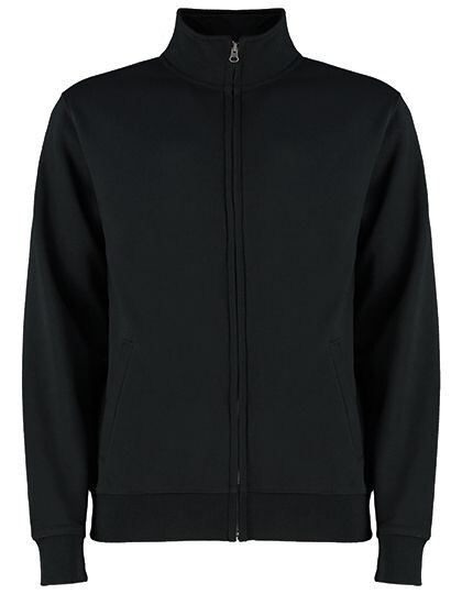 Regular Fit Zipped Sweatshirt Kustom Kit KK334 - Na zamek / guziki