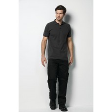 Slim Fit Heavy Weight Klassic Superwash® 60°  Polo Kustom Kit KK408 - Z krótkim rękawem