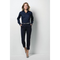Women´s Tailored Fit Business Shirt Long Sleeve Kustom Kit KK743F - Z długim rękawem