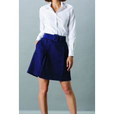 Women´s Tailored Fit Stretch Oxford Shirt Long Sleeve Kustom Kit KK782 - Z długim rękawem