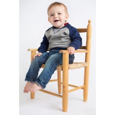 Raglan Contrast Sweatshirt Larkwood LW004 - Odzież niemowlęca
