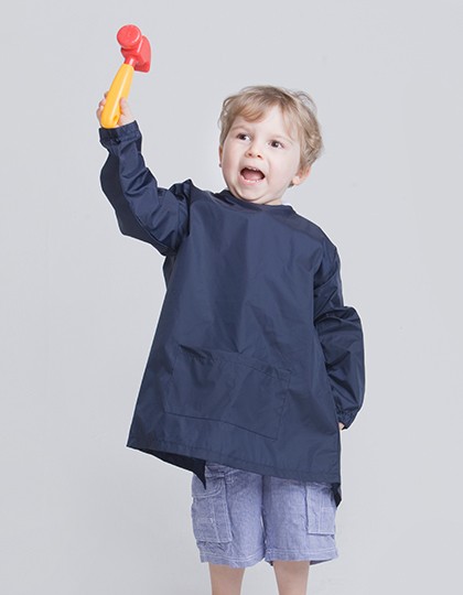 Ponczo  ochronne do prac plastycznych Kids-Poncho Larkwood LW024 - Z długim rękawem