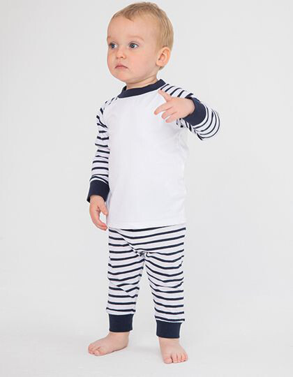 Striped Pyjamas Larkwood LW072 - Body i śpioszki