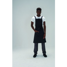 Statement Crossover Bib Apron Le Chef DE109C - Fartuchy