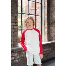 Kids Supersoft Baseball Tee Mantis Kids MK16 - Z długim rękawem