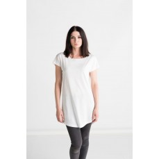 Women´s Loose Fit T Dress Mantis M99 - Okrągły dekolt