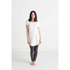 Women´s Loose Fit T Dress Mantis M99 - Okrągły dekolt